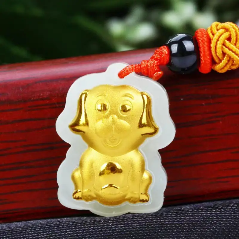 12 Zodiac Dragon Gold Pendant for Men Women — feature 11