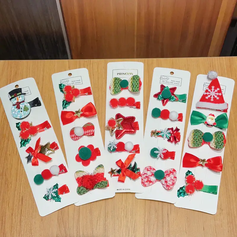 2025 Christmas Hair Clips Set for Kids & Girls — feature 11