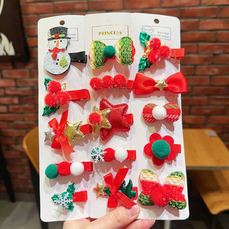 2025 Christmas Hair Clips Set for Kids & Girls — feature 2