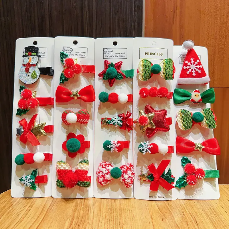 2025 Christmas Hair Clips Set for Kids & Girls — feature 3