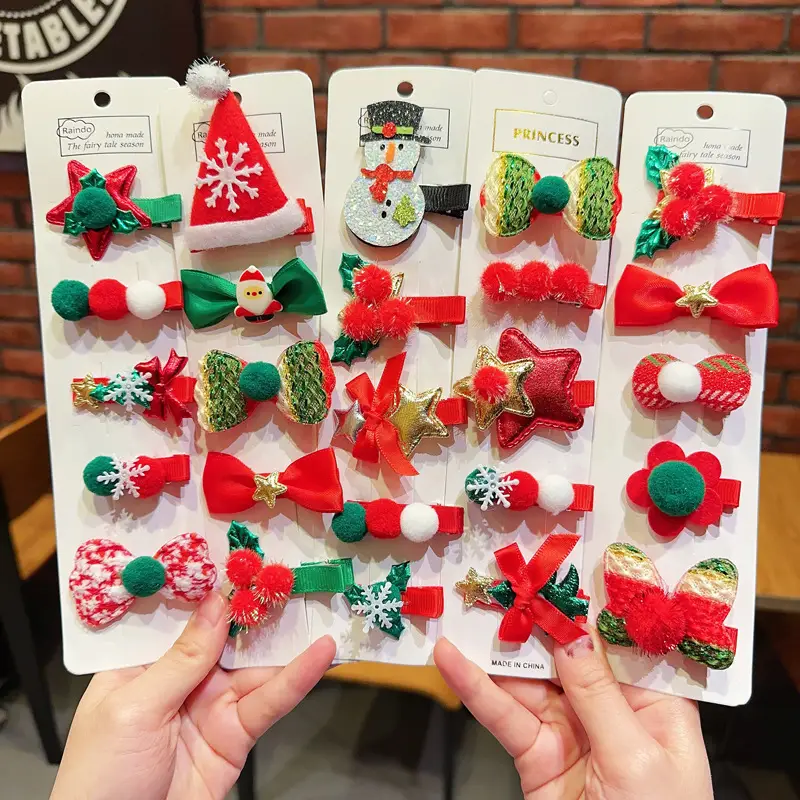 2025 Christmas Hair Clips Set for Kids & Girls — feature 4