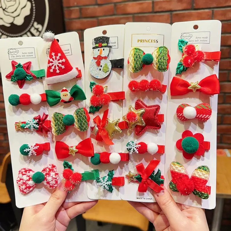 2025 Christmas Hair Clips Set for Kids & Girls — feature 5