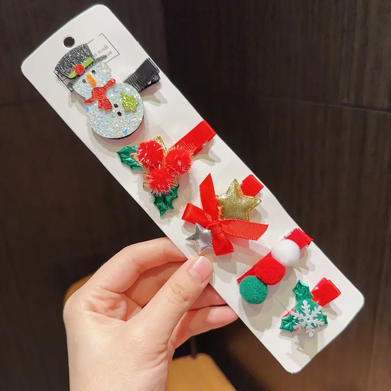 2025 Christmas Hair Clips Set for Kids & Girls — feature 6