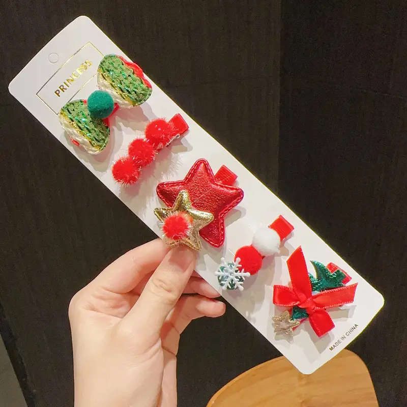 2025 Christmas Hair Clips Set for Kids & Girls — feature 7