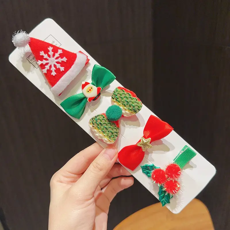 2025 Christmas Hair Clips Set for Kids & Girls — feature 8