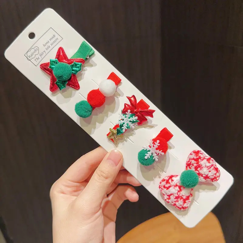 2025 Christmas Hair Clips Set for Kids & Girls — feature 9