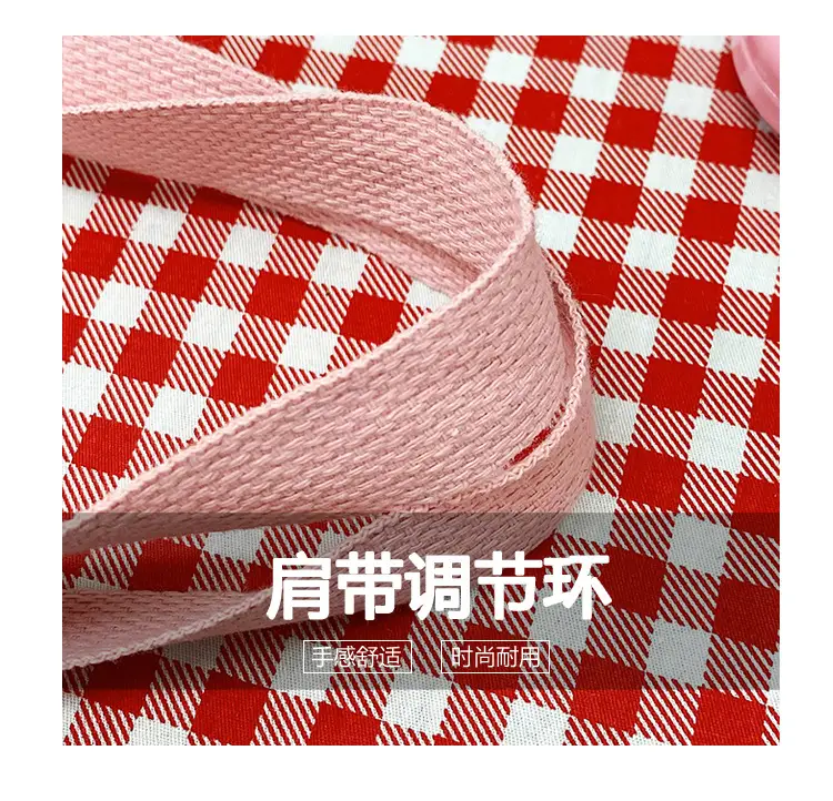 Pink Smile Face Messenger Bag for Women — feature 8