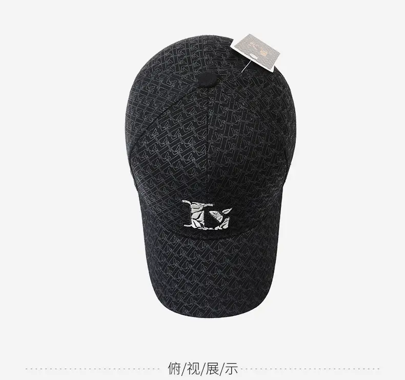 Men Women Light Pink Baseball Cap with L Embroidery — feature 13