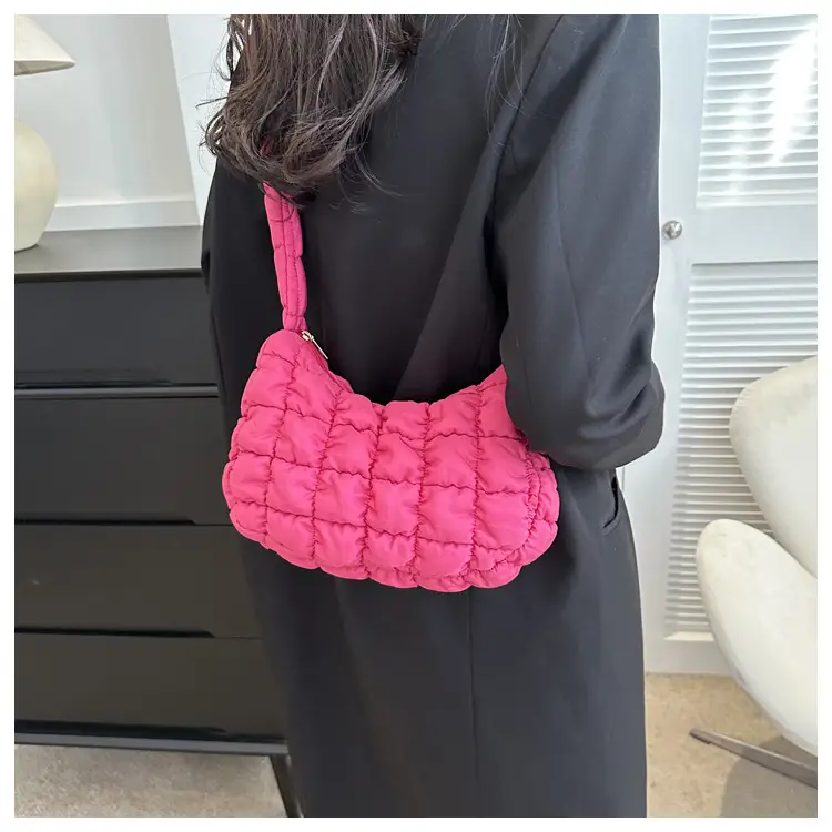 Turquoise Quilted Shoulder Bag for Women 2023 — feature 16
