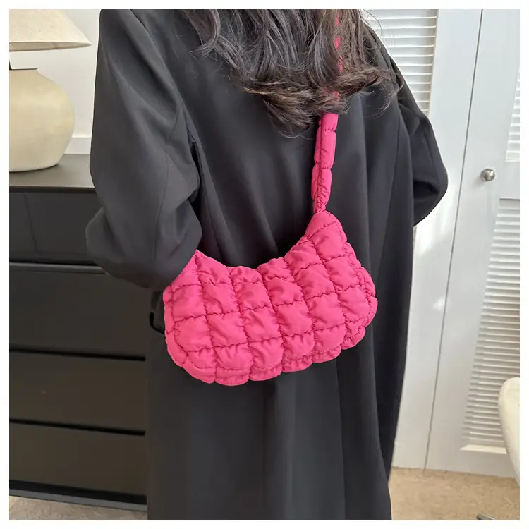 Turquoise Quilted Shoulder Bag for Women 2023 — feature 17