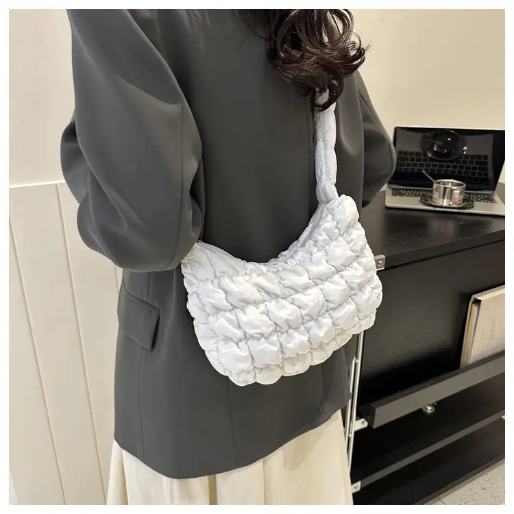 Turquoise Quilted Shoulder Bag for Women 2023 — feature 21