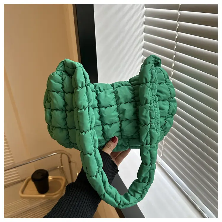 Turquoise Quilted Shoulder Bag for Women 2023 — feature 23