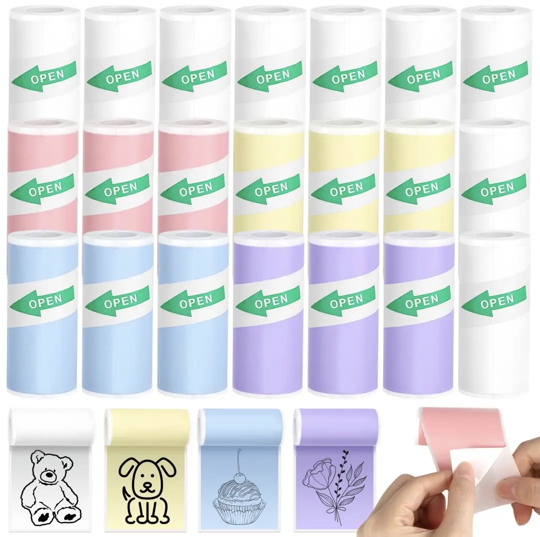 Children's Meow Meow Machine Triple Protection Paper 57×25 Photo Paper Meow Meow Machine Error Printing Paper Ten-Year Photo Retention Triple Protection Paper