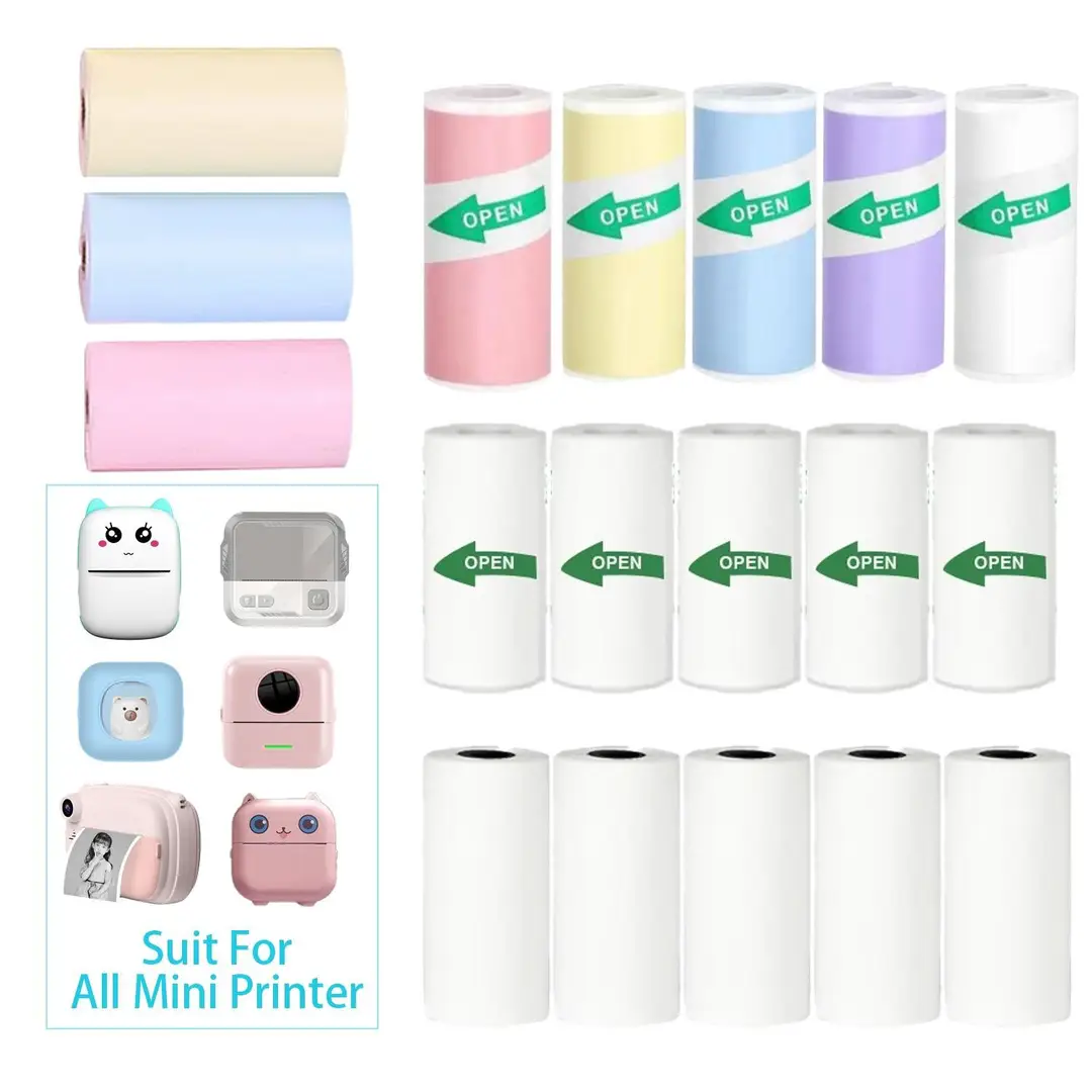 Children's Meow Meow Machine Triple Protection Paper 57×25 Photo Paper Meow Meow Machine Error Printing Paper Ten-Year Photo Retention Triple Protection Paper