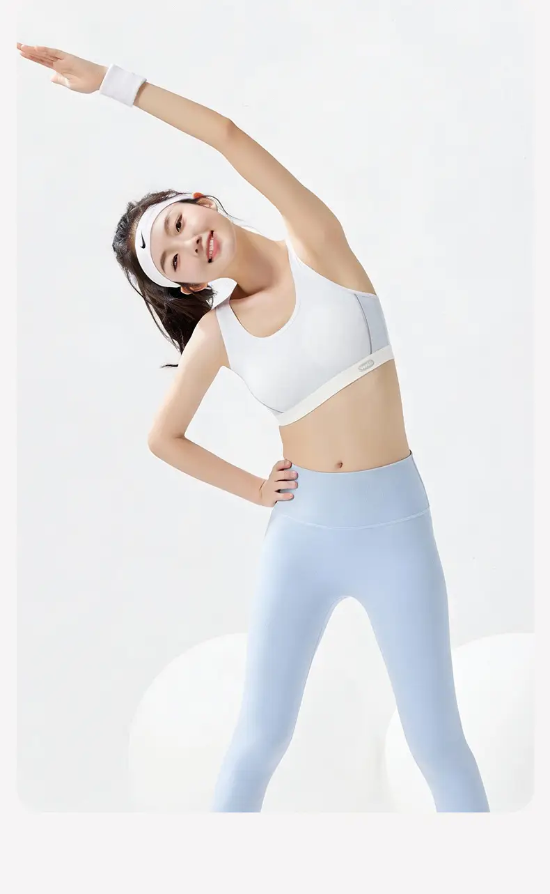 Girls' High School students' sports shockproof wireless bra junior high school students' development period vest adolescent underwear — feature 11