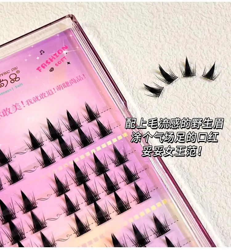 Thick False Eyelashes for Women Single Cluster Segment — feature 3