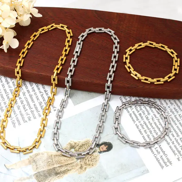 Gold Pearl Necklace Set for Women 2023 New Clavicle Chain — feature 14