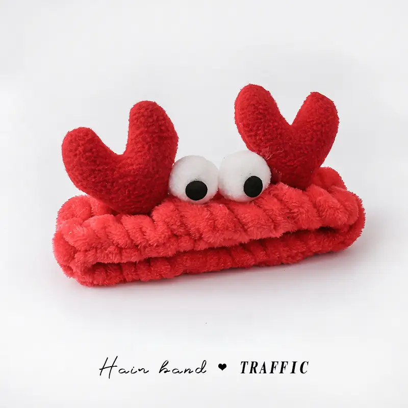 Red Antlers Hair Band for Women Running Yoga Fitness - Image 67