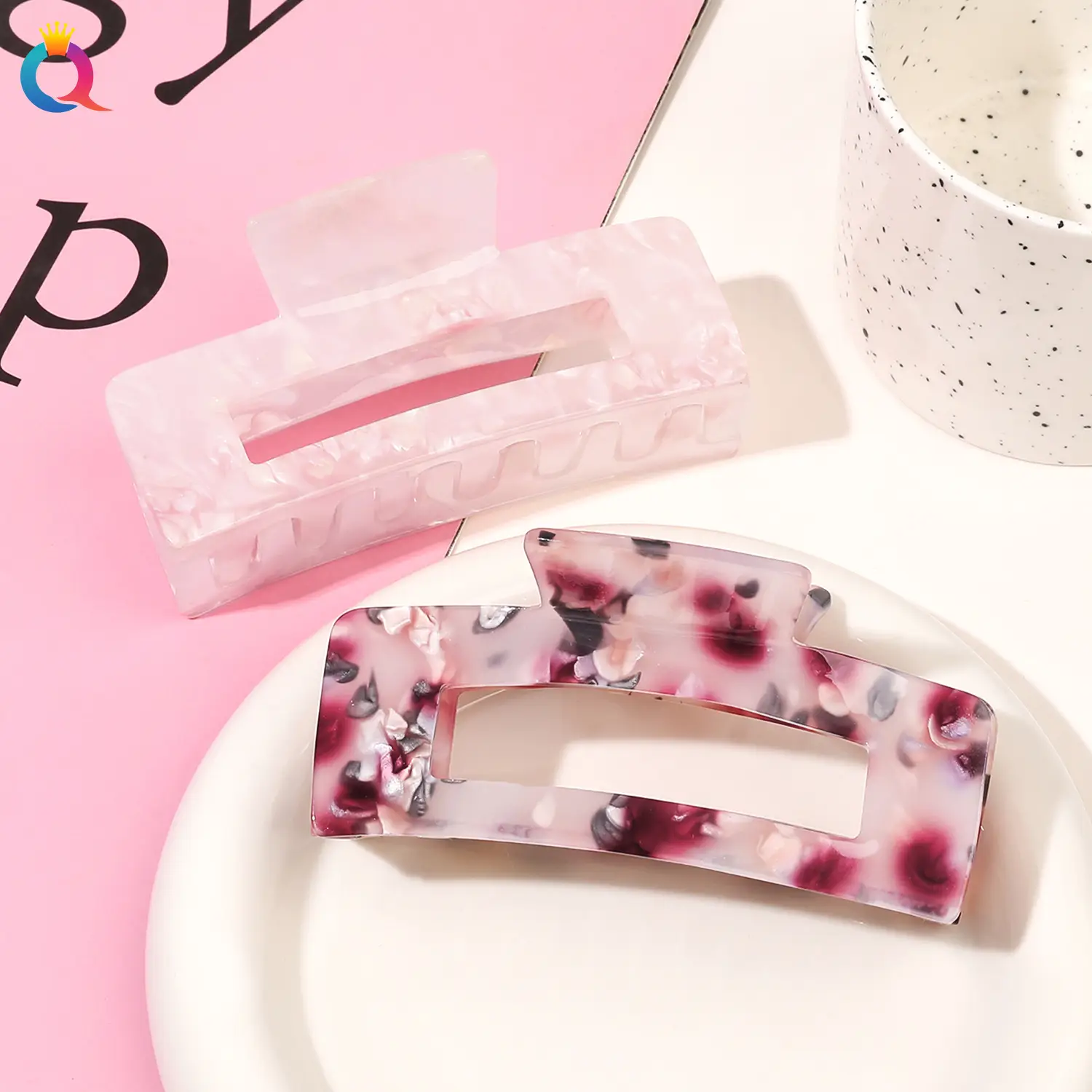 Qiyue Acrylic Shark Clip Hair Grabber High End — feature 22