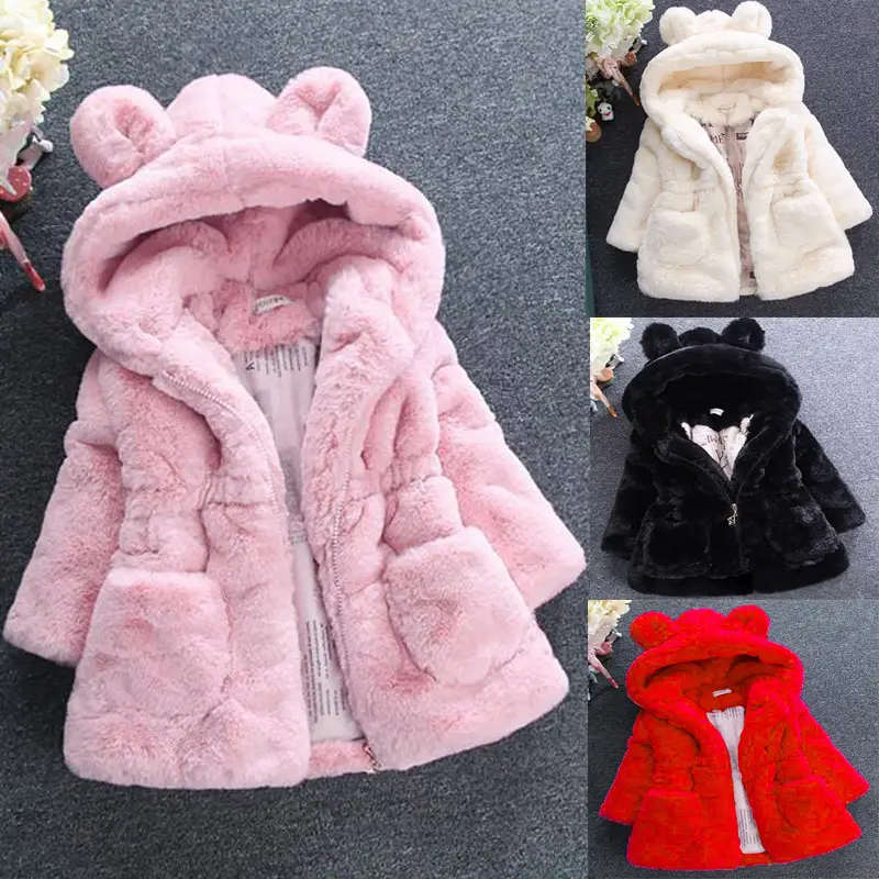 Girls Wool Sweater Outfit with Pom Pom Cap - Image 10