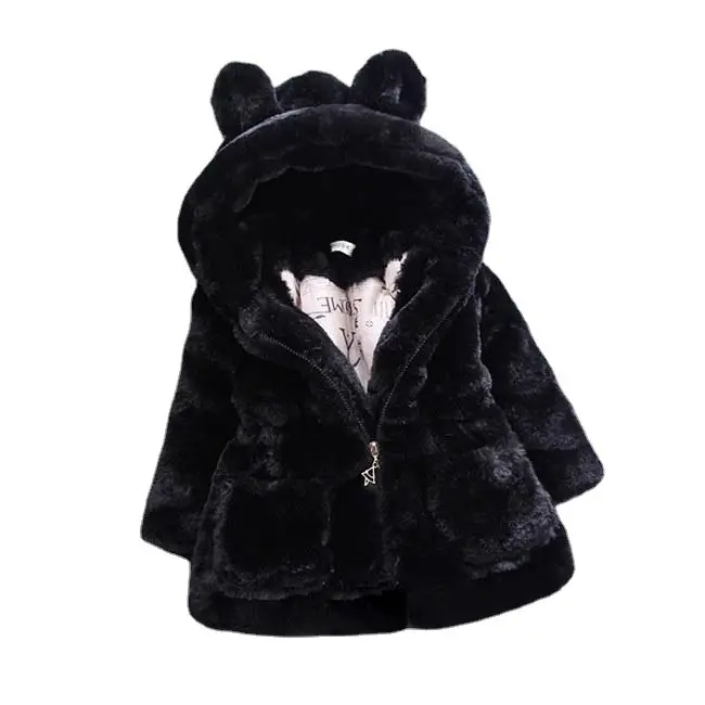 Girls Wool Sweater Outfit with Pom Pom Cap - Image 11
