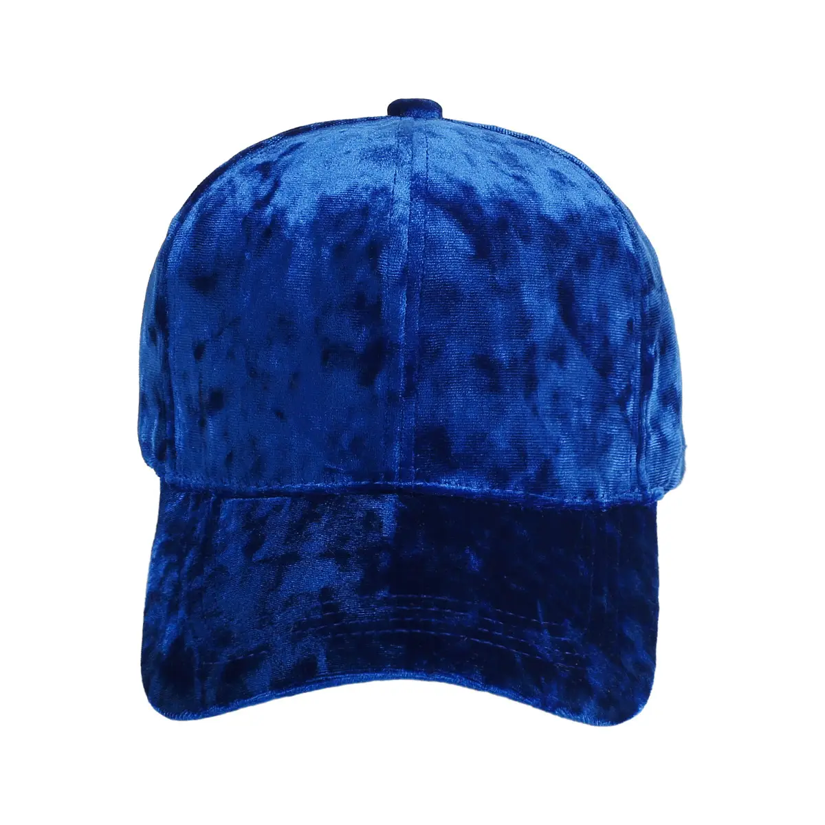 Blue Velvet Plush Baseball Cap Women Men 54.5cm — feature 4