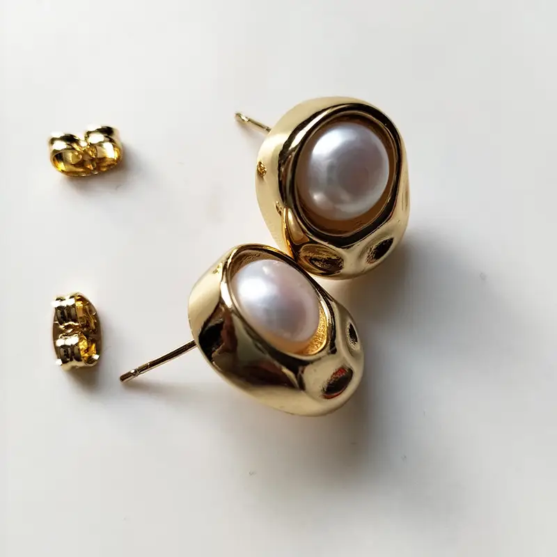 Natural Pearl Earrings Big Brand Same Style Light Luxury High-Level Design Elegant Earrings s925 Silver Needle Small Chanel Style Earrings — feature 10