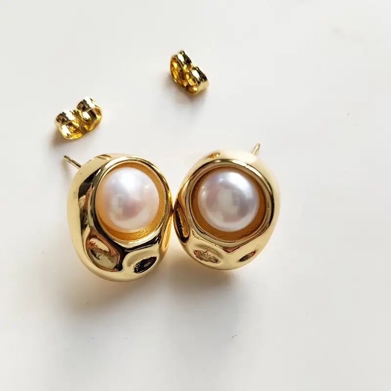 Natural Pearl Earrings Big Brand Same Style Light Luxury High-Level Design Elegant Earrings s925 Silver Needle Small Chanel Style Earrings — feature 8