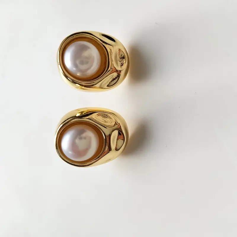 Natural Pearl Earrings Big Brand Same Style Light Luxury High-Level Design Elegant Earrings s925 Silver Needle Small Chanel Style Earrings — feature 9