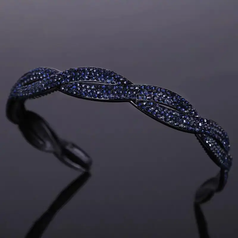 Full Diamond Hair Hoop for Women High-end Rhinestone - Image 12