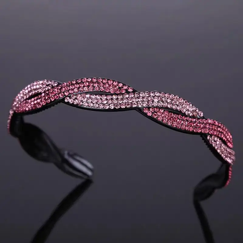 Full Diamond Hair Hoop for Women High-end Rhinestone - Image 13