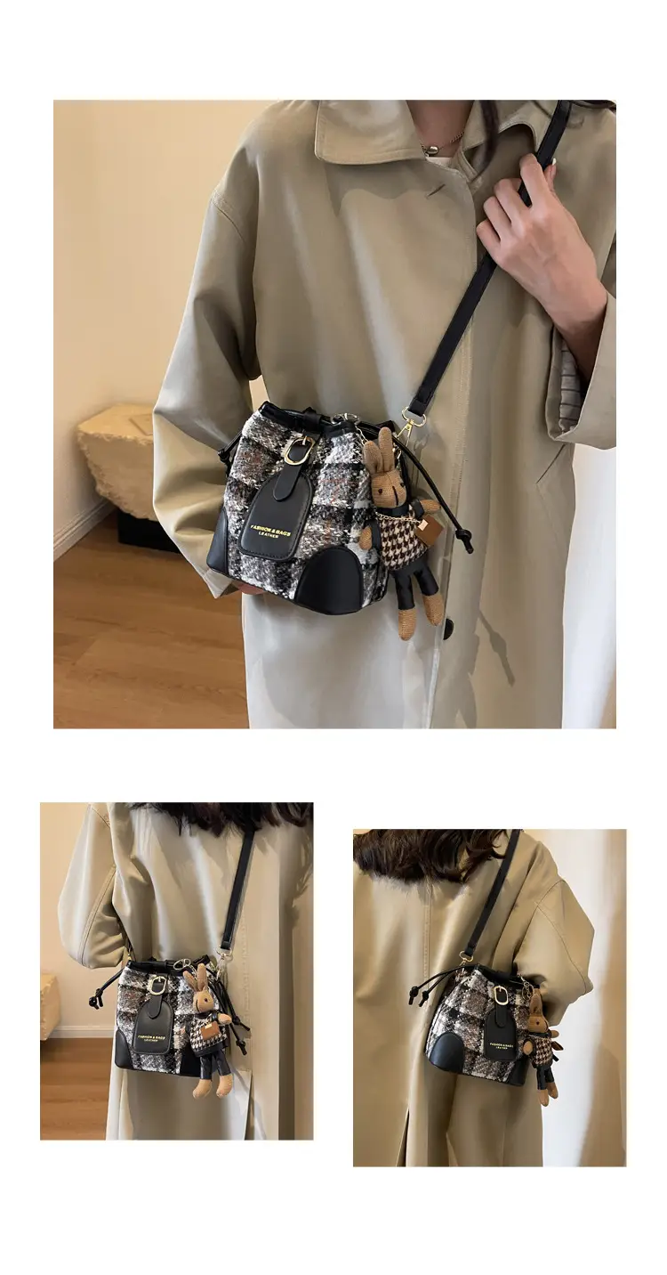 Retro Plaid Crossbody Bag for Women 2026 — feature 17