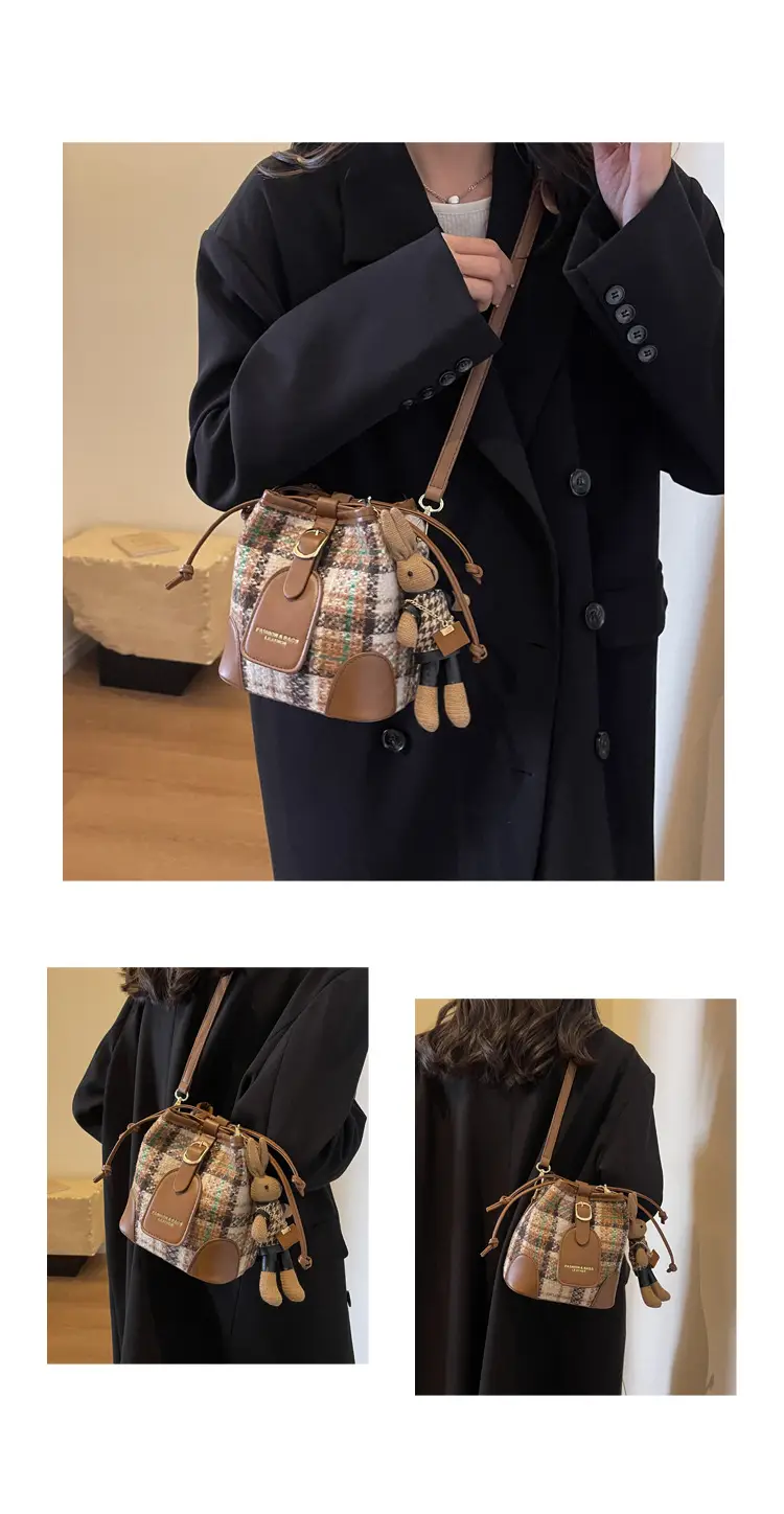 Retro Plaid Crossbody Bag for Women 2026 — feature 18
