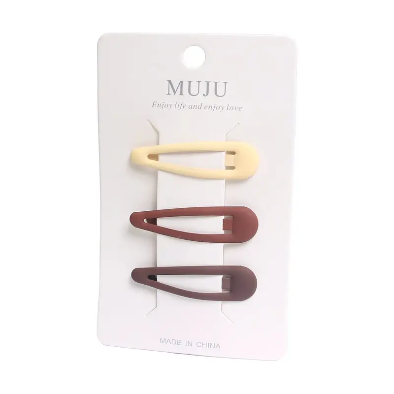 3D Star Hair Clips Set for Women