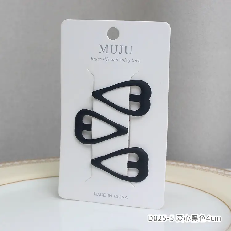 3D Star Hair Clips Set for Women