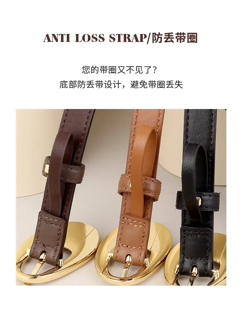 Women Genuine Leather Belt 2023 Artistic Decorative Pin Buckle — feature 16
