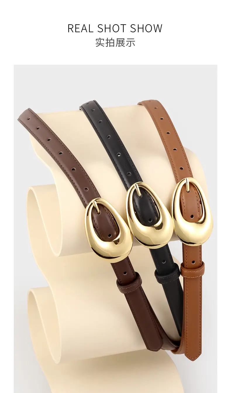 Women Genuine Leather Belt 2023 Artistic Decorative Pin Buckle — feature 23