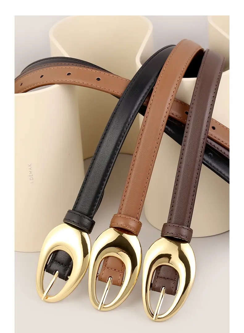 Women Genuine Leather Belt 2023 Artistic Decorative Pin Buckle — feature 24
