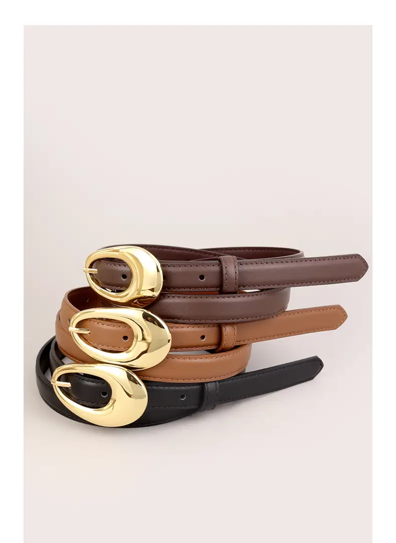 Women Genuine Leather Belt 2023 Artistic Decorative Pin Buckle — feature 25