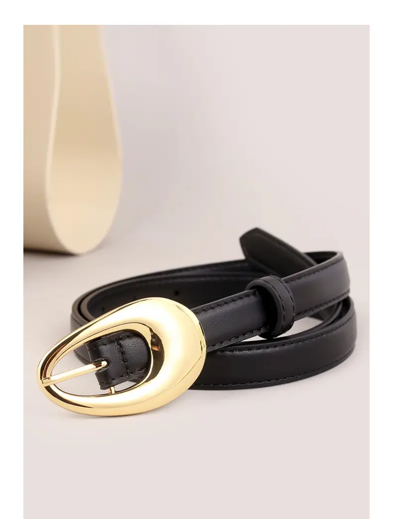 Women Genuine Leather Belt 2023 Artistic Decorative Pin Buckle — feature 26