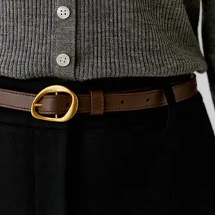 Women Genuine Leather Belt 2023 Artistic Decorative Pin Buckle — feature 4