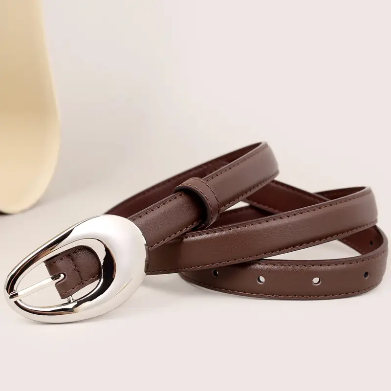 Women Genuine Leather Belt 2023 Artistic Decorative Pin Buckle - Image 6