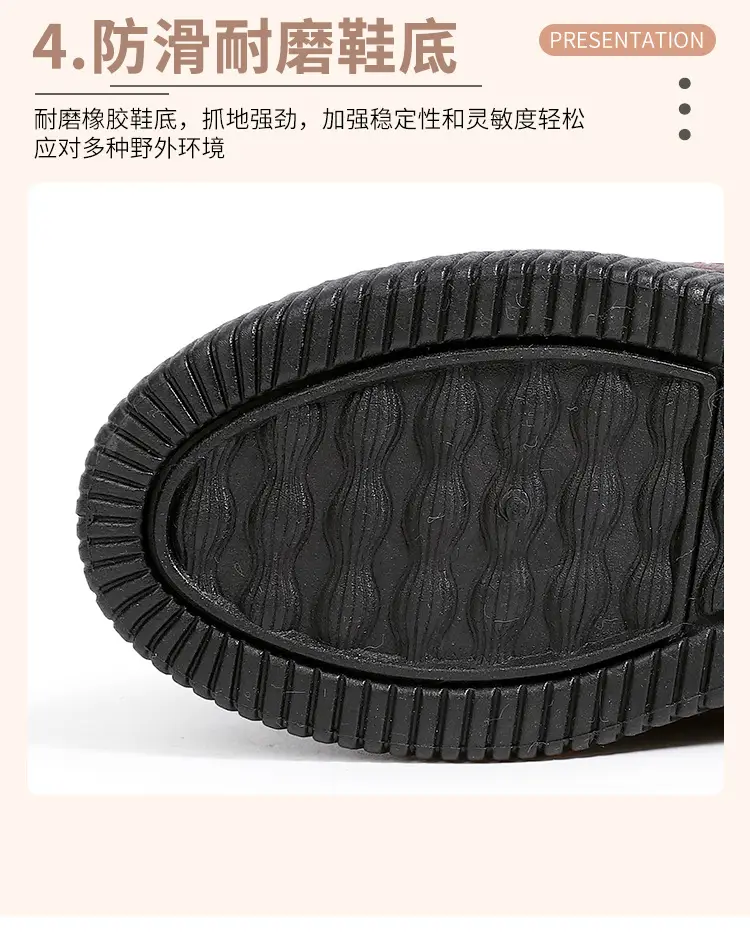 2025 Winter Cotton Flats for Women Warm Non-Slip — feature 13