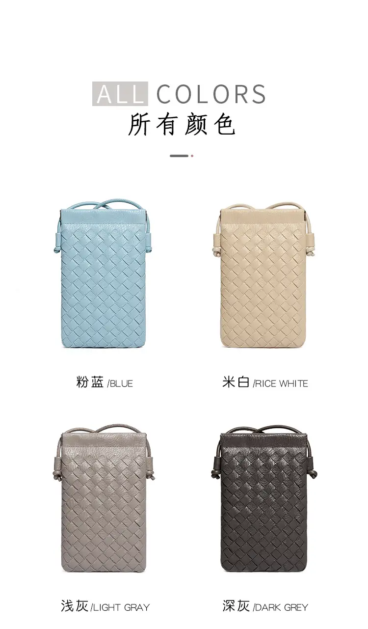 Green Handwoven Phone Bag for Women — feature 10