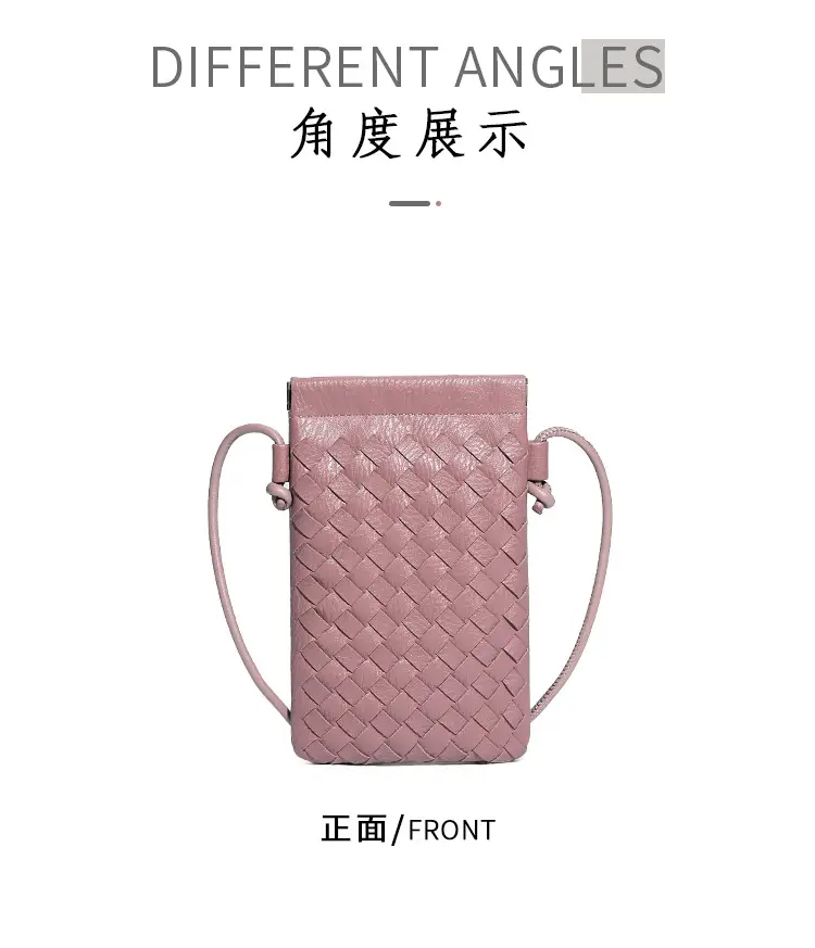 Green Handwoven Phone Bag for Women — feature 20