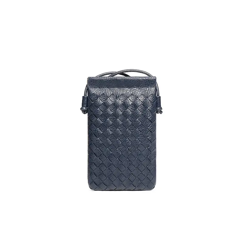 Green Handwoven Phone Bag for Women - Image 4