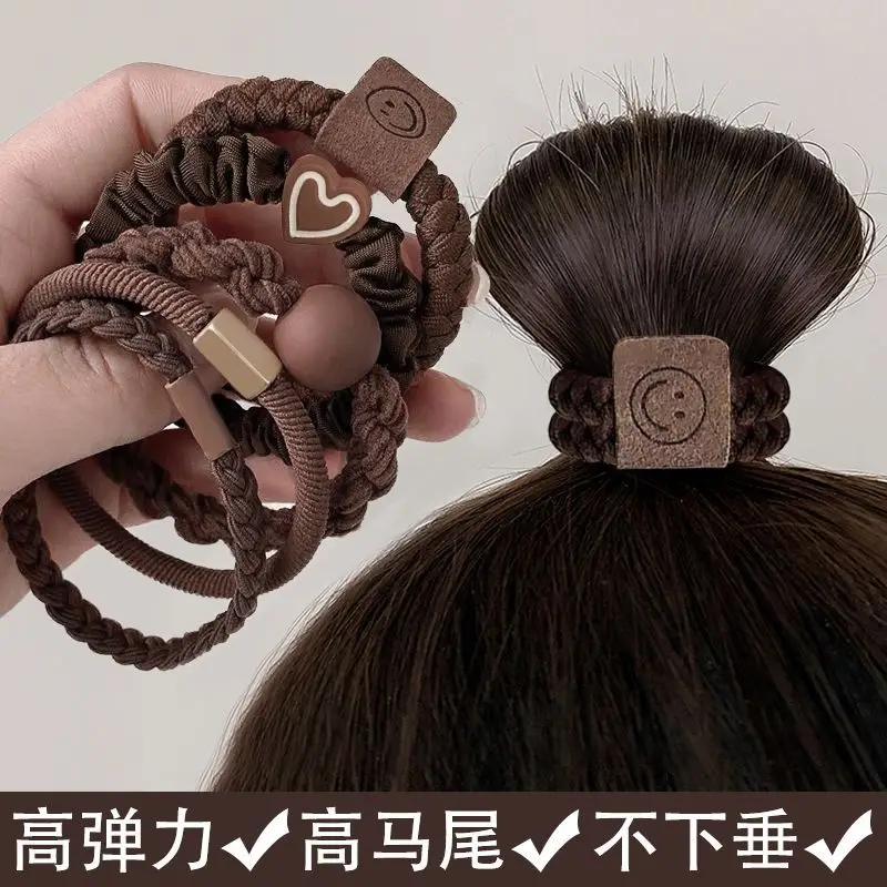 Girls Braided Hair Rope High Ponytail Hair Tie — feature 10