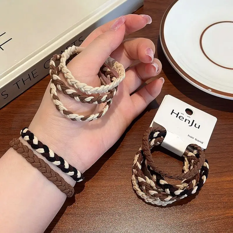 Girls Braided Hair Rope High Ponytail Hair Tie — feature 7