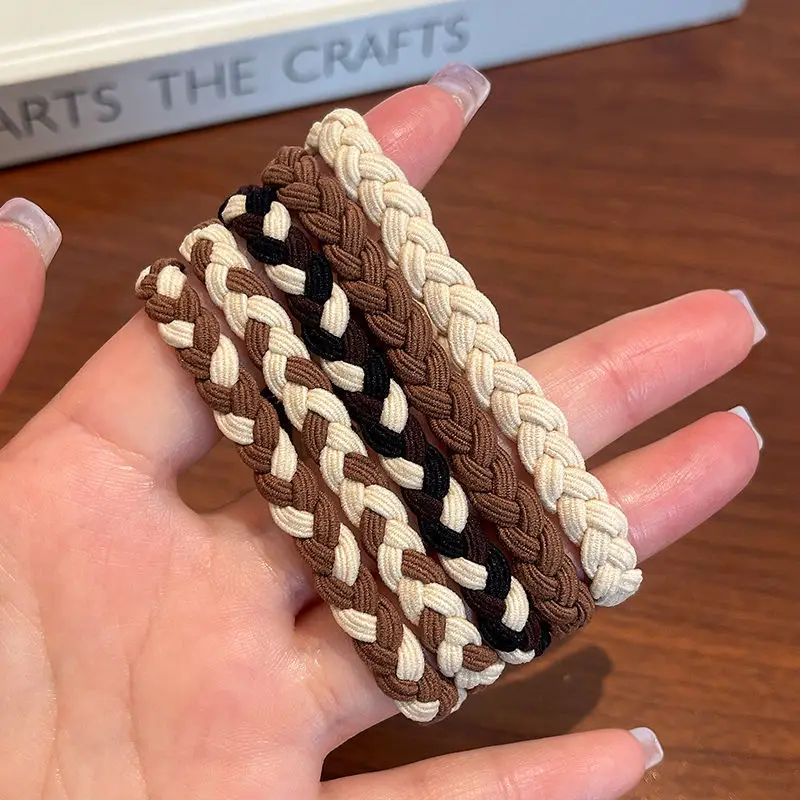 Girls Braided Hair Rope High Ponytail Hair Tie — feature 8