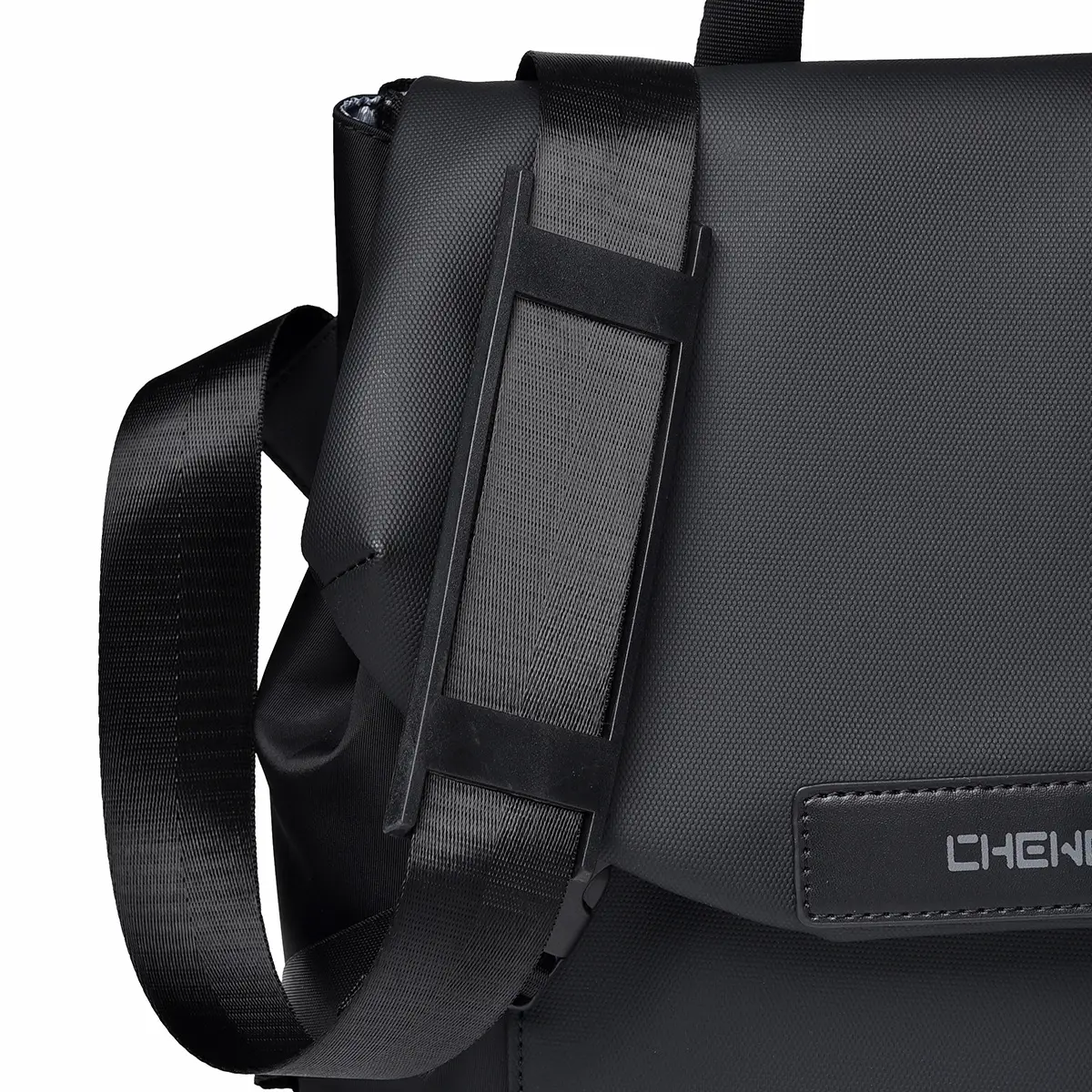 Men's Crossbody Bag Grey Large Capacity Business Travel — feature 17